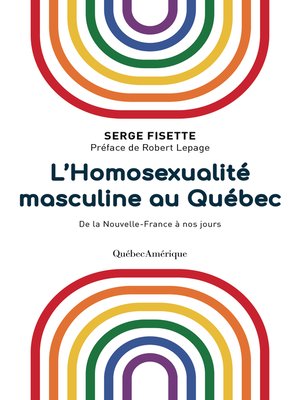 cover image of L'Homosexualité masculine au Québec